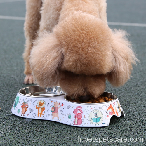 Produits pour animaux de compagnie personnalisables bol de nourriture pour chiens